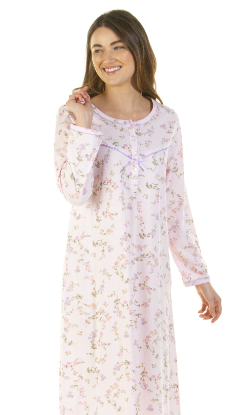 Cotton long clearance nightdress uk